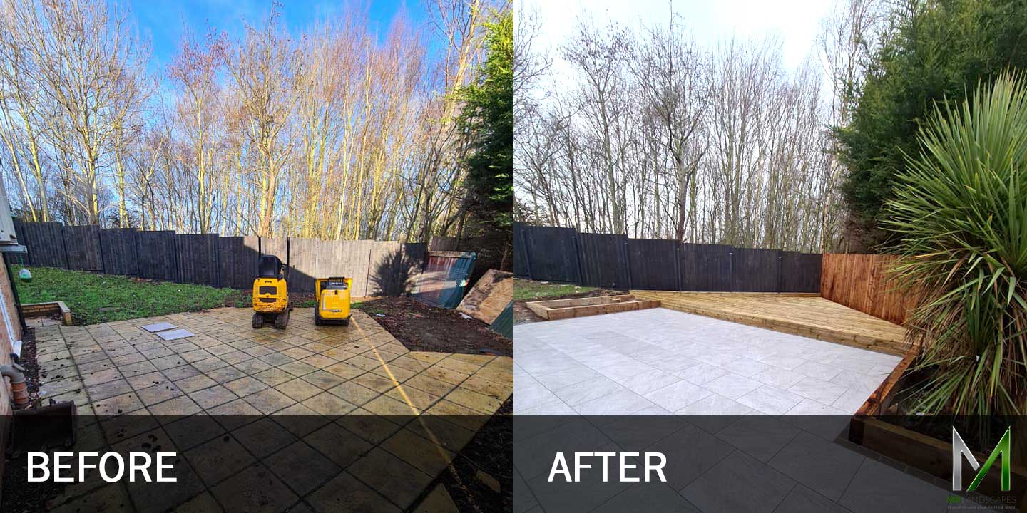 Billingham Landscaping before after